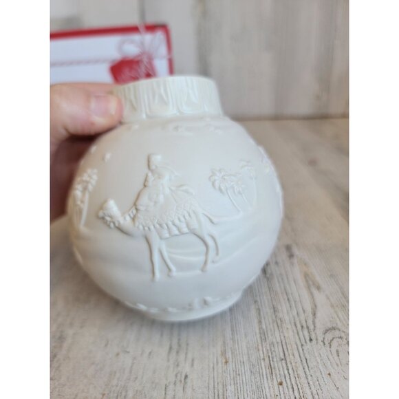 Lenox ornamental glow votive candle Xmas nativity scene Accord - Picture 5 of 8